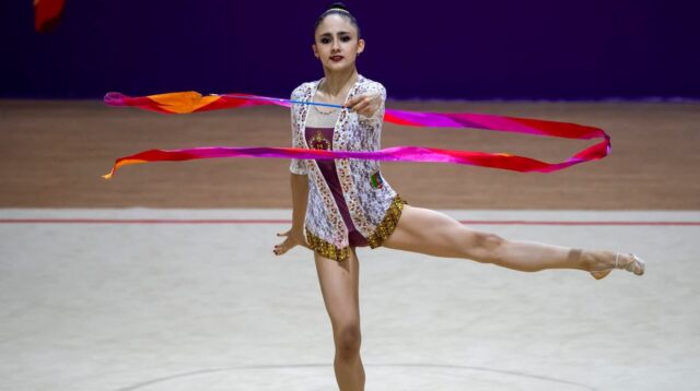 movements in rhythmic gymnastics are usually done with